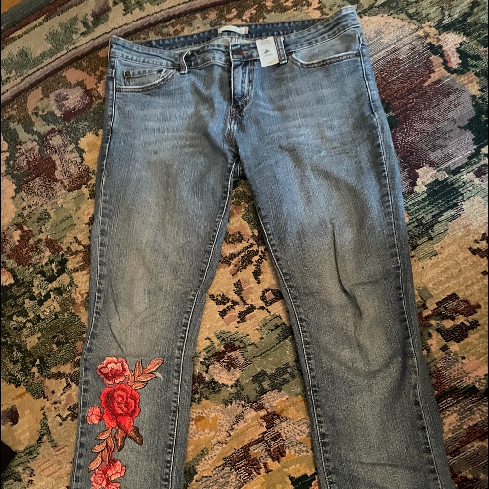 Levi’s 545 skinny jeans.